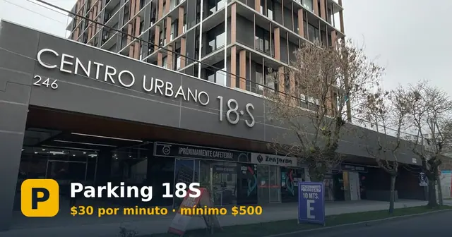 Portada del sitio parking18s.cl